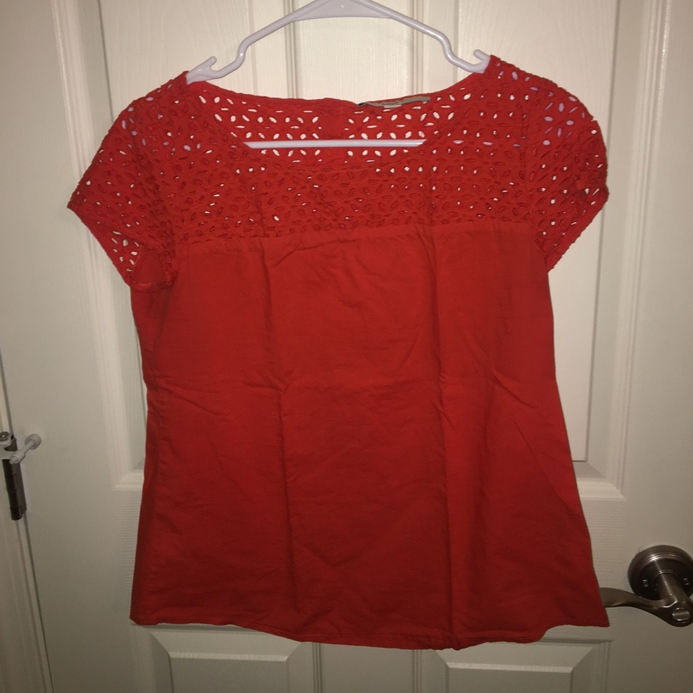 Orange shirt